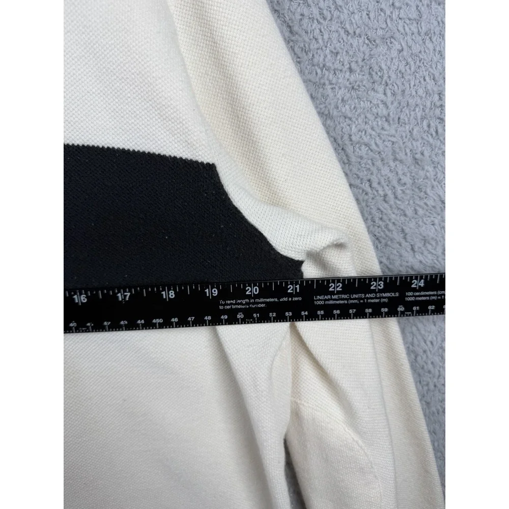 Vintage Polo Ralph Lauren Rugby Long Sleeve Shirt Men's Sz L Elbow Patches